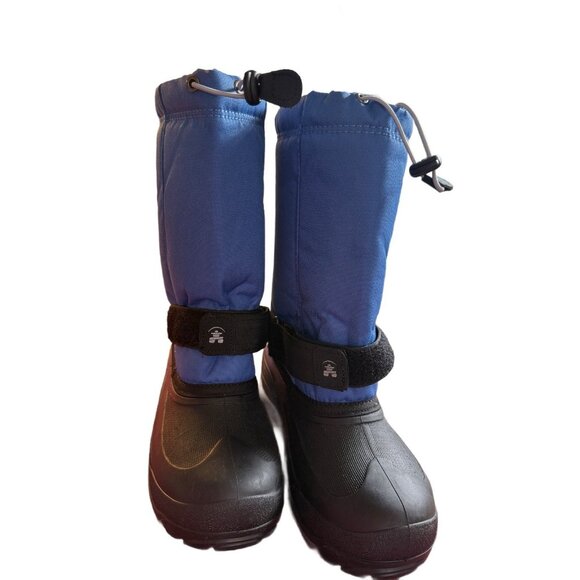 Kamik Insulated Snow Boots Waterproof Youth Size 6 - Picture 3 of 6